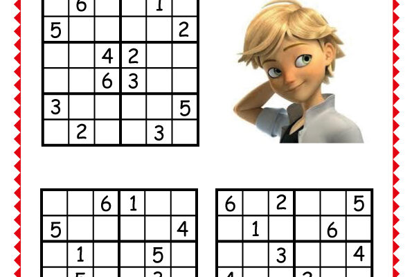 6×6 Kara Kedi Sudoku -4-