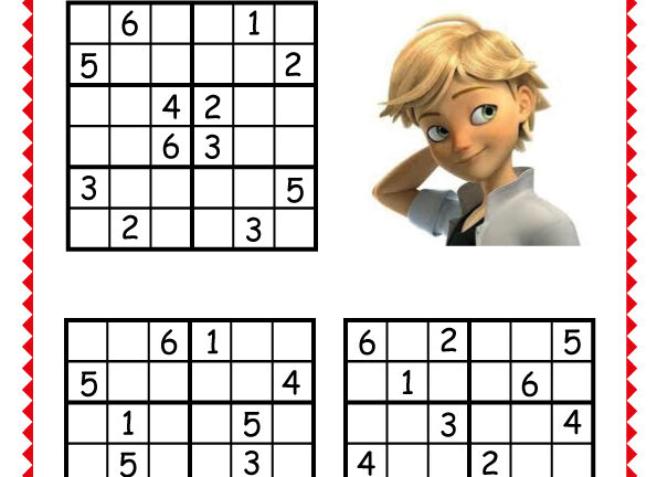 6x6 Kara Kedi Sudoku -4-