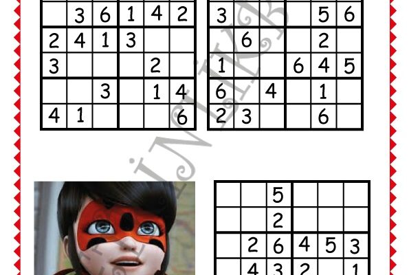 6×6 Uğur Böceği Sudoku -10-
