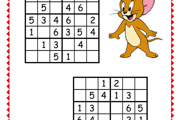 6×6 Jerry Sudoku -2-