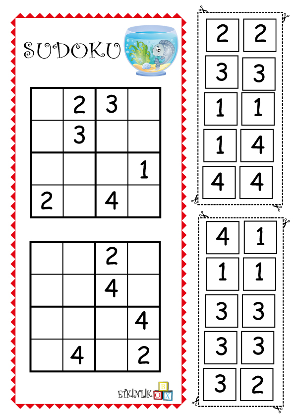 4×4 Sayı Sudoku-2-