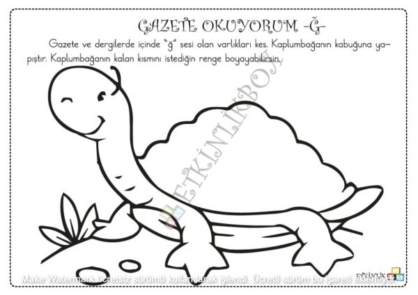 Gazete Okuyorum -Ğ-