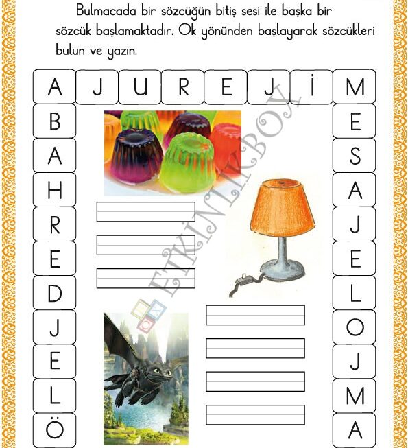 Kelimeleri Bul J f