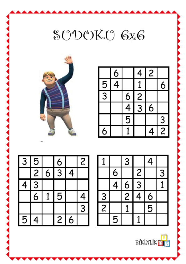 6×6 Hayri Sudoku -7-