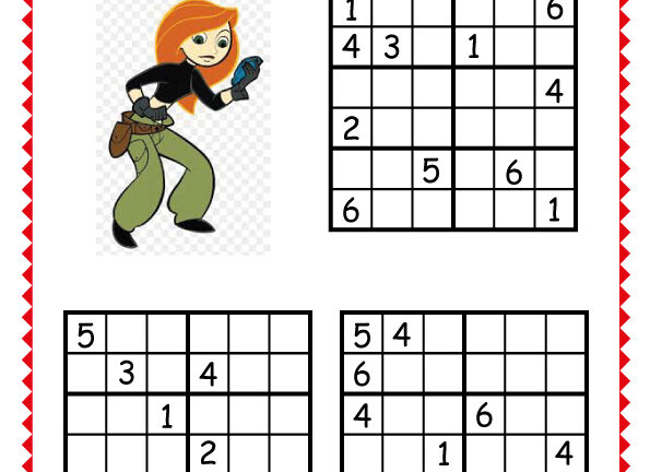 6x6 Kim Possible Sudoku -3-