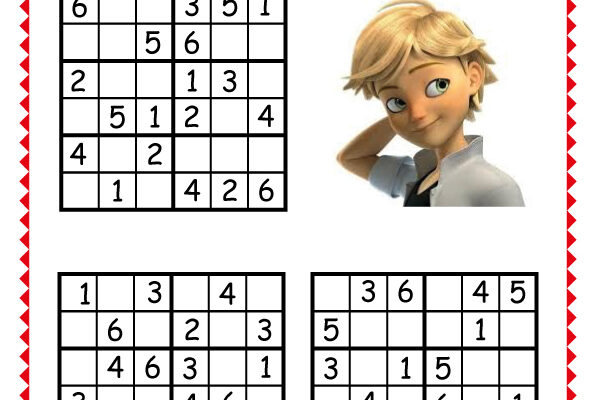 6×6 Kara Kedi Sudoku -2-