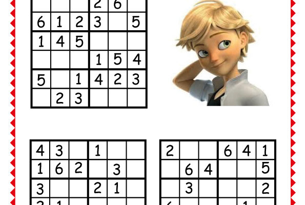 6×6 Kara Kedi Sudoku -3-
