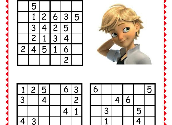 6x6 Kara Kedi Sudoku -5-