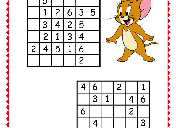 6x6 Jerry Sudoku -1-