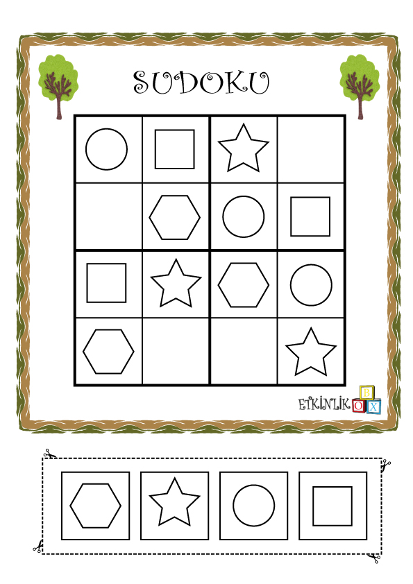 Başlangıç 4x4 Sudoku-1-
