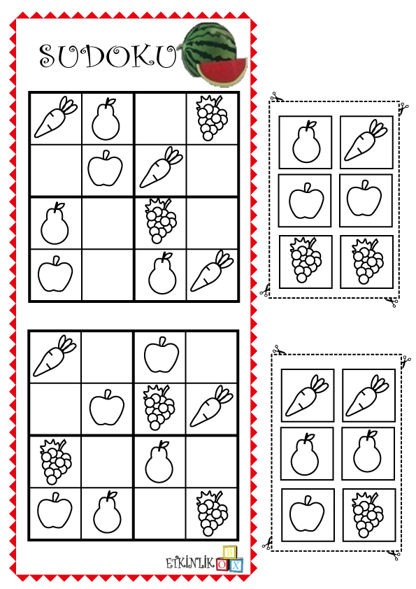 Karpuz 4×4 Sudoku-2-