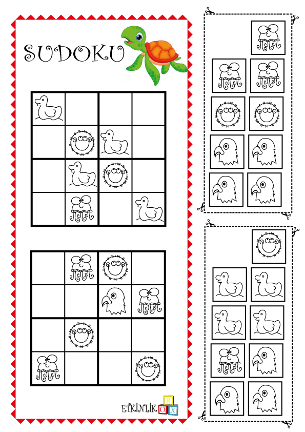 Kaplumbağa 4x4 Sudoku-2-