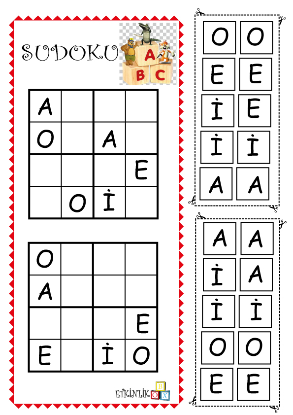 4x4 Harf Sudoku-9-