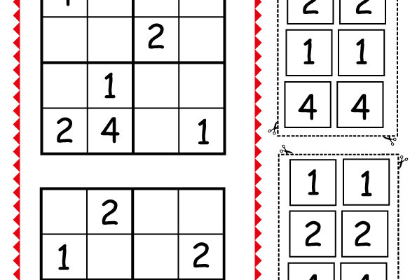 4×4 Sayı Sudoku-3-