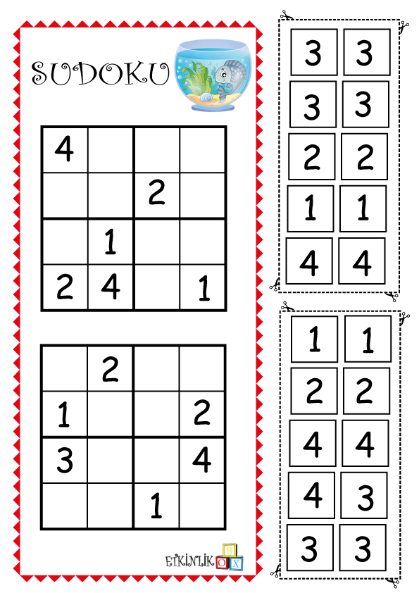 4×4 Sayı Sudoku-3-
