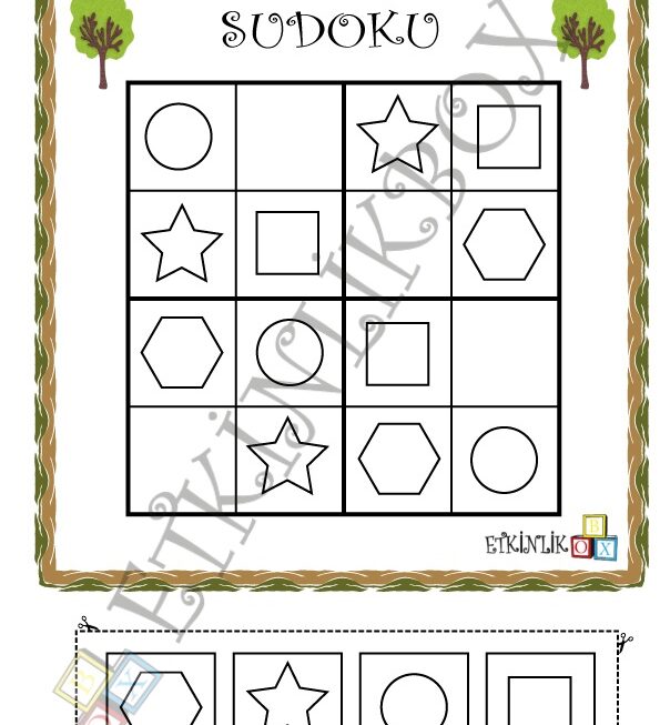 Başlangıç 4x4 Sudoku-4-f