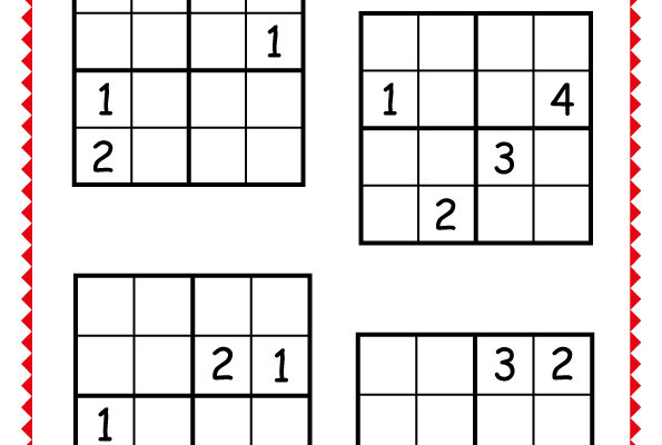 4×4 Sayı Sudoku-5-