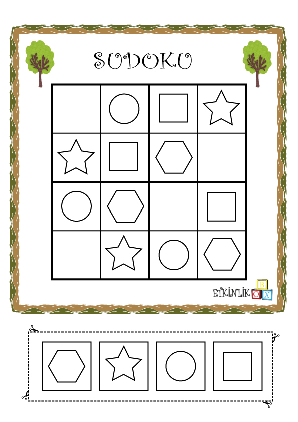 Başlangıç 4x4 Sudoku-5-