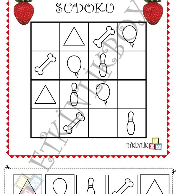 Çilek 4x4 Sudoku-1-f