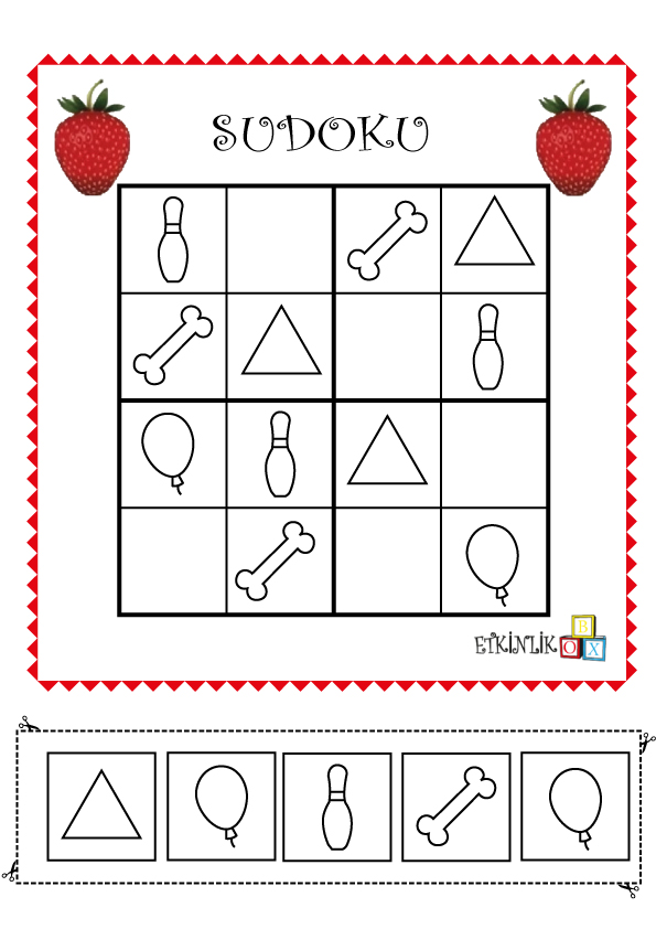 Çilek 4x4 Sudoku-2-