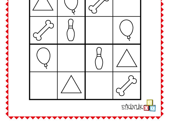 Çilek 4x4 Sudoku-4-