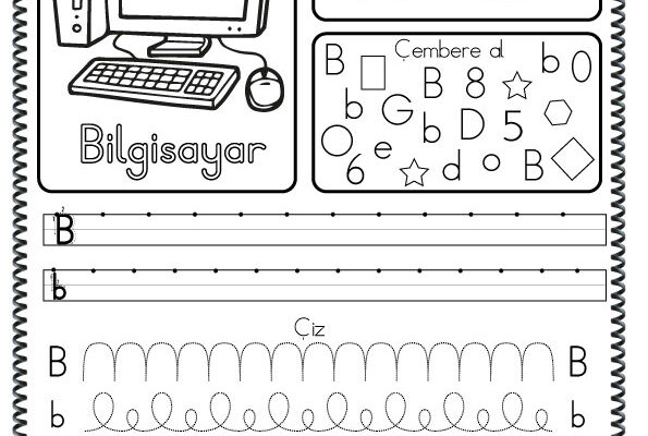 B Harf Çalışması