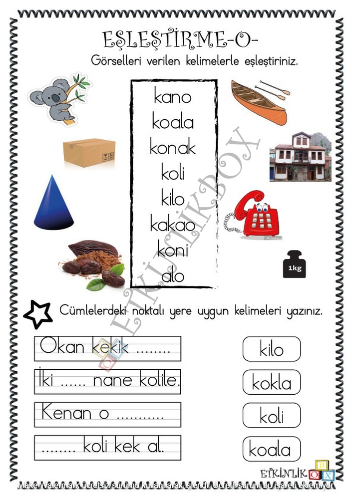Eşleştirme -O-f
