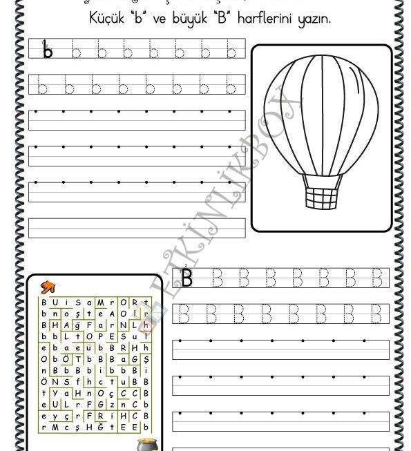 Harf Çalışması -B-f