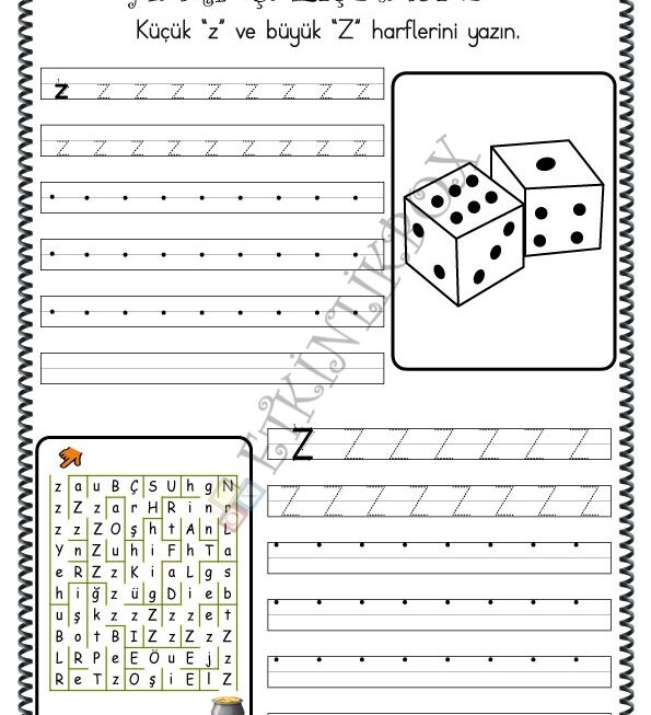 Harf Çalışması -Z-f
