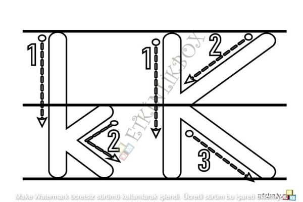 K Sesi Yazım