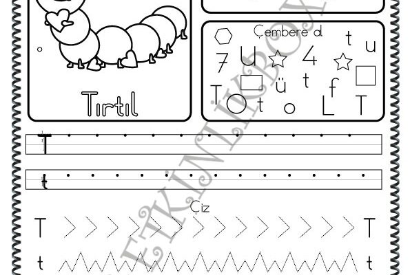 T Harf Çalışması