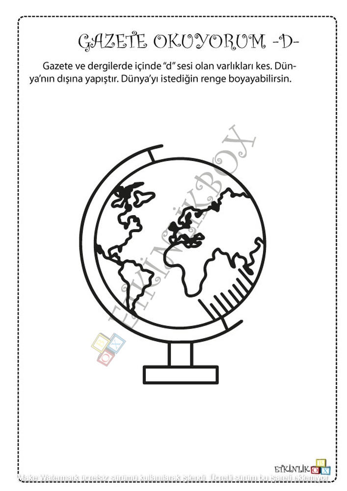 Gazete Okuyorum -D-f